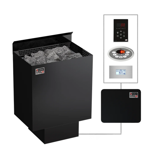 Electric Sauna Heater Nordex Black NS Sawo (4.5-9kW)