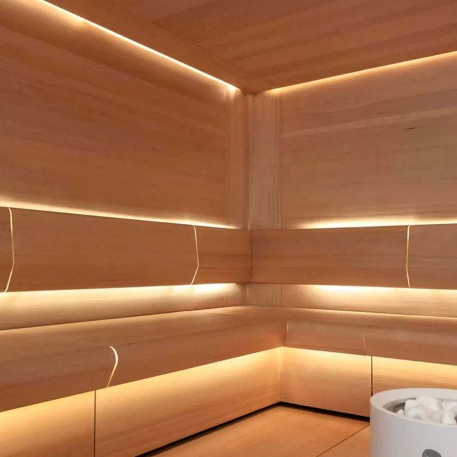 Sauna Linear Glass Set