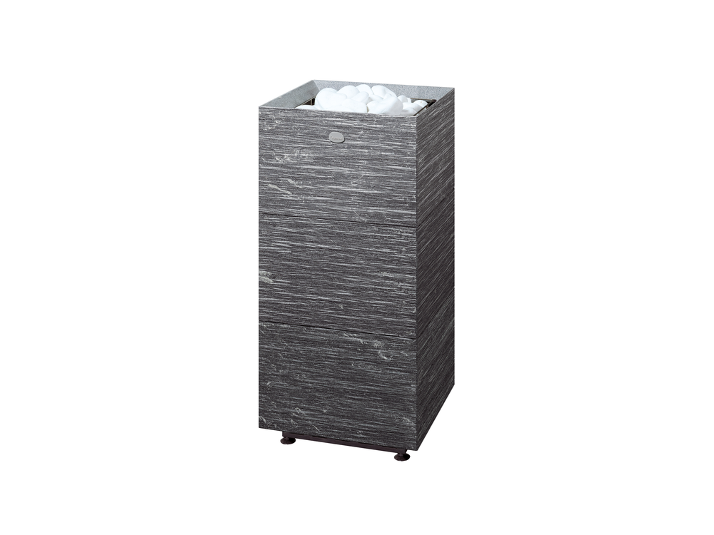 Square Grafia Soapstone Cladded Electric Sauna Heater Tulikivi Tuisku S4