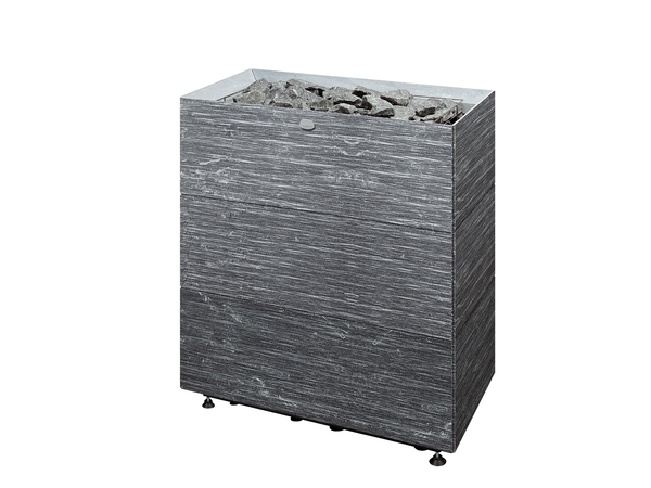 Square Grafia Soapstone Cladded Electric Sauna Heater Tulikivi Tuisku XL S3