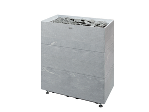 Square Ribbed Soapstone Cladded Electric Sauna Heater Tulikivi Tuisku XL S2