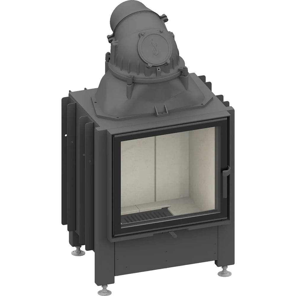 Fireplace heart Schmid Lina 55 s, Hinge door