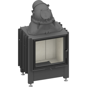 Fireplace heart Schmid Lina 55 s, Hinge door