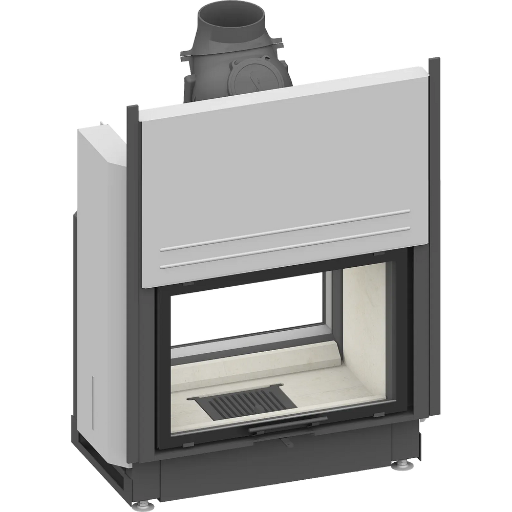 Fireplace heart Schmid Lina 73 h, lift/canal door