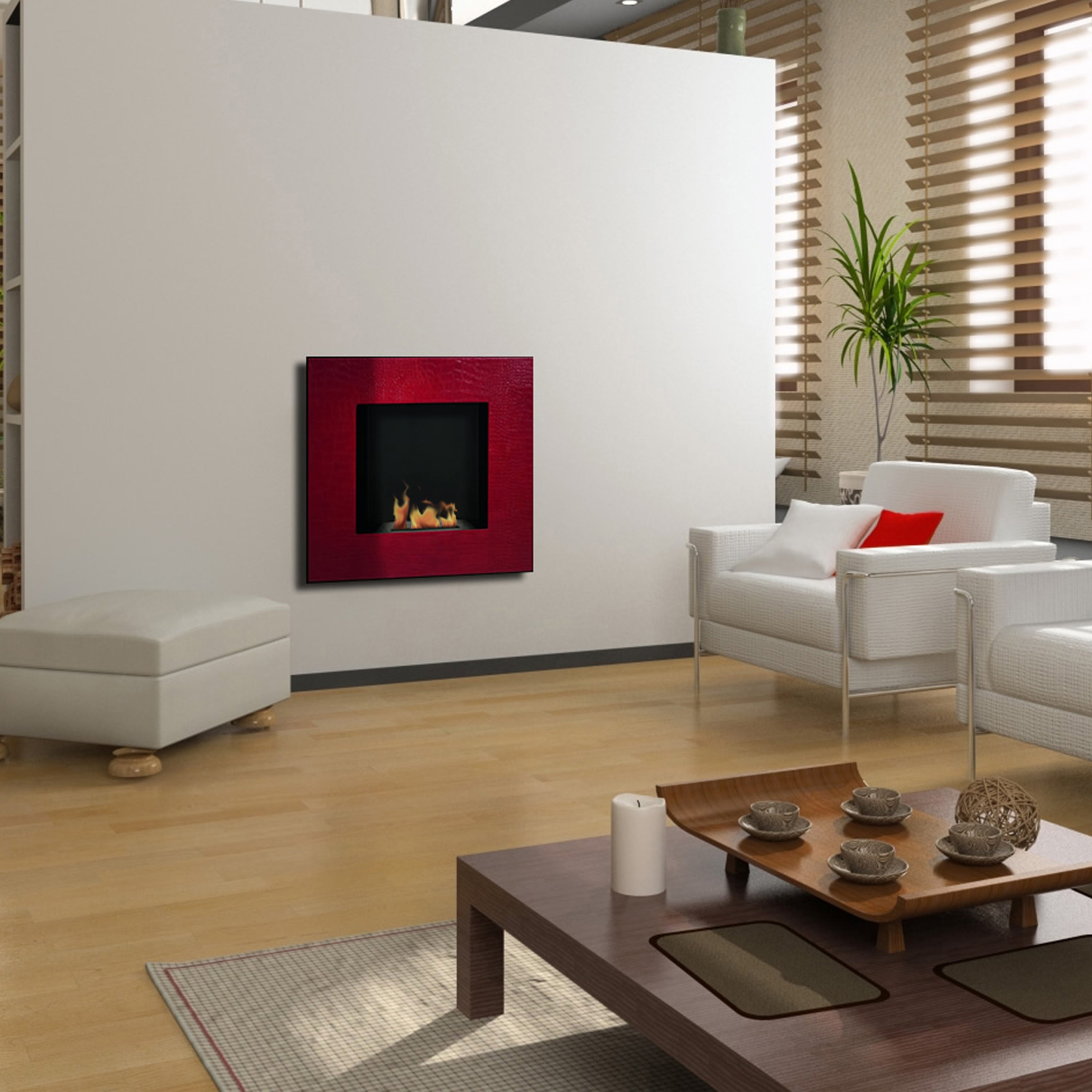 Wall-mounted fires