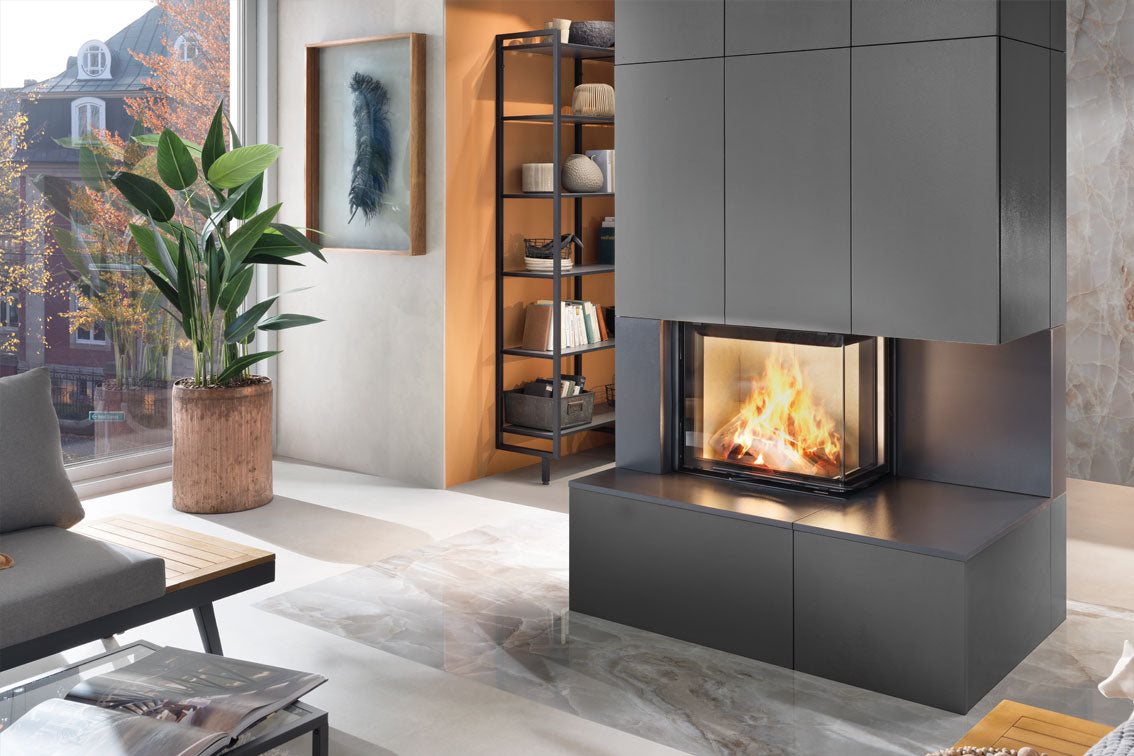 Indoor Wood-Burning Fireplaces