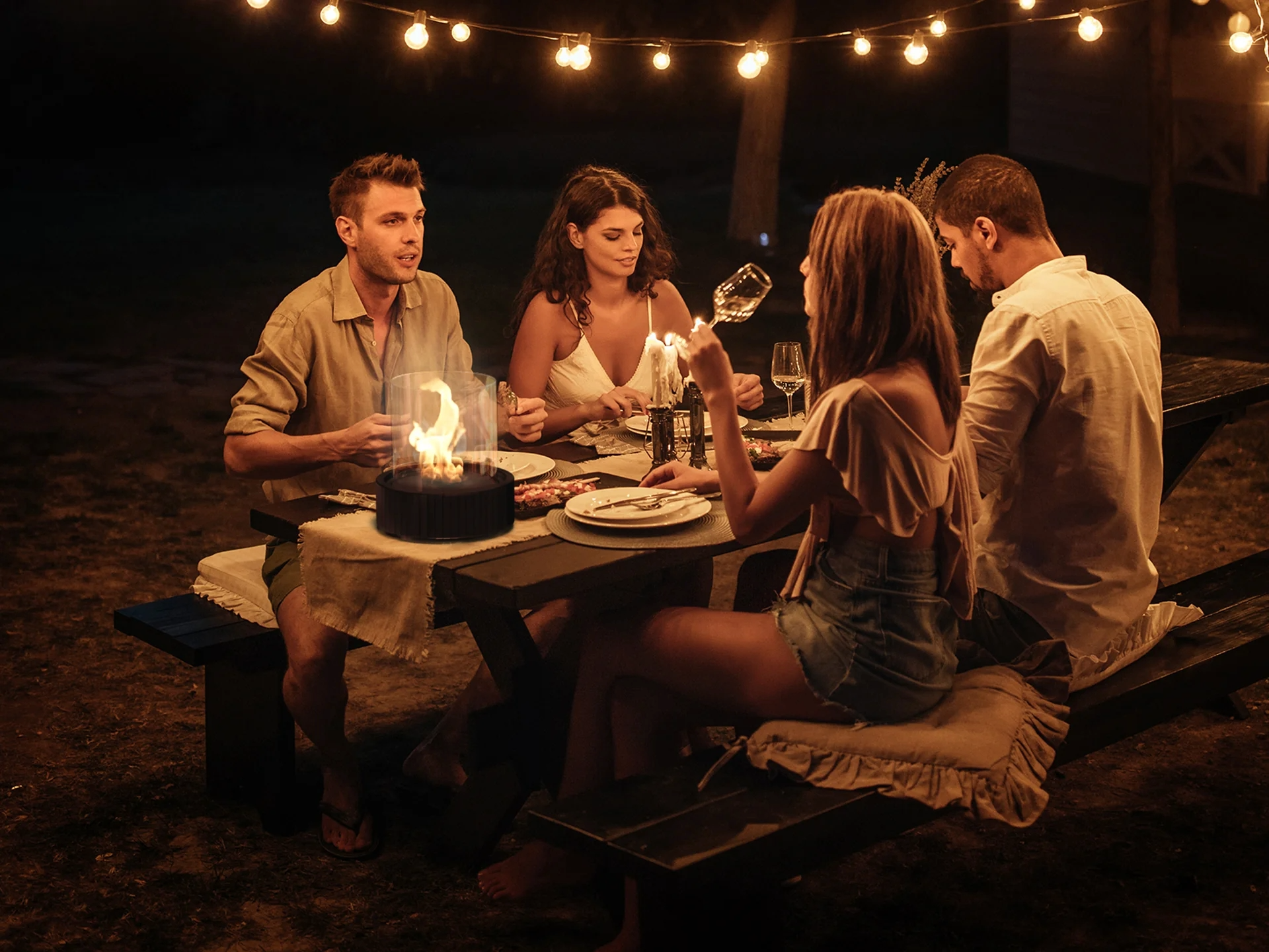 Tabletop fires