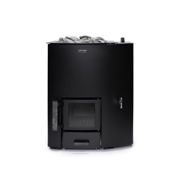 Narvi NC 20 WT Wood Burning Sauna Heater on a white background