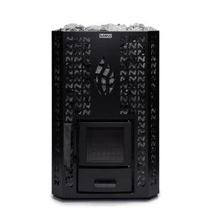 Wood stove Narvi NC 24 black by Gari Decor – Fireplace