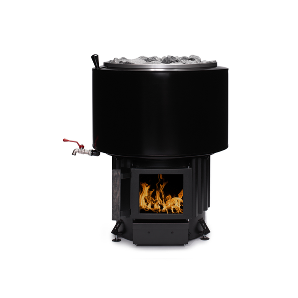Narvi Luosto WT Wood Burning Sauna Heater on a white background
