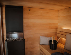 Saunum AirCube Terrace Outdoor Sauna
