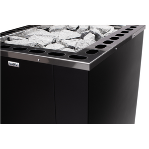 Narvi 30 Wood Burning Sauna Heater on a white background 