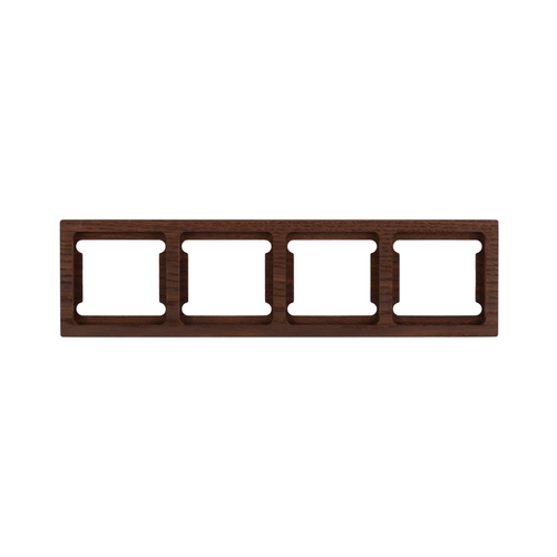 Wemel Wood Switch Frame – 4-gang