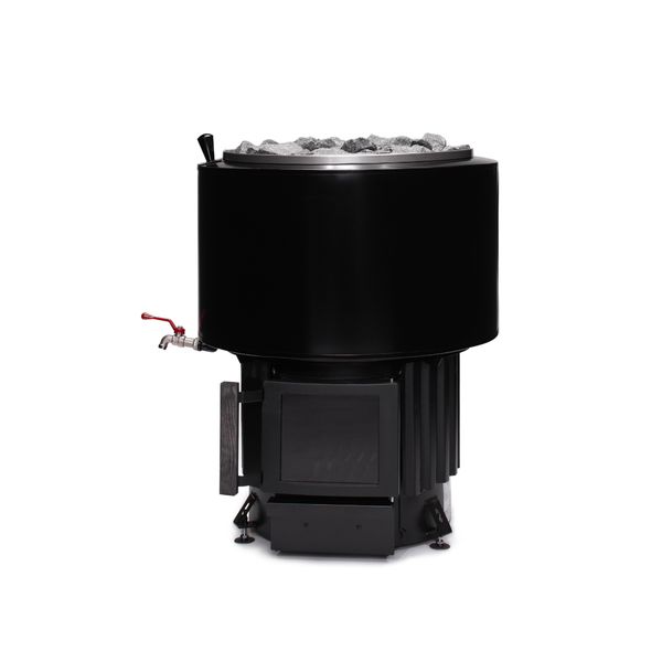 Narvi Luosto WT Wood Burning Sauna Heater on a white background