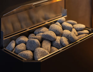 Saunum Experience - Black covered heater