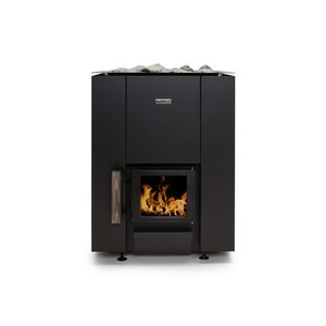 Narvi Kaamos Wood Burning Sauna Heater on a white background