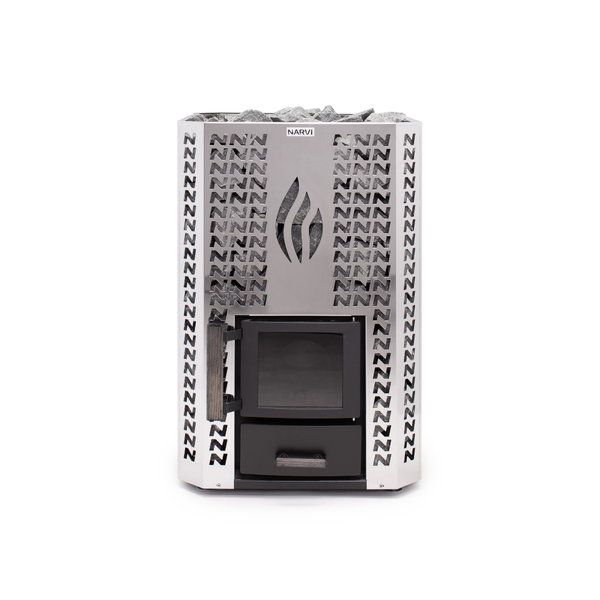 Narvi Stony 20 Wood Burning Sauna Heater on a white background