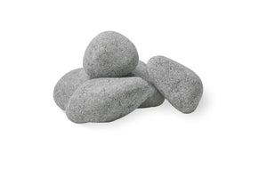 Round sauna stones for HUUM and other electric sauna heaters, 15kg