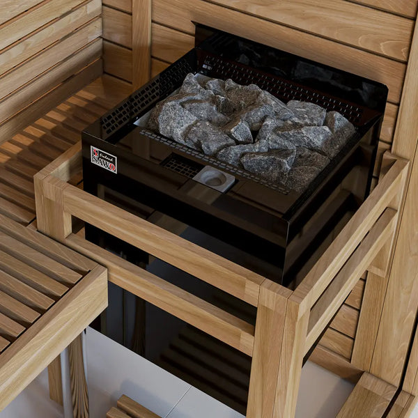 Electric Sauna Heater Nordex Combi Black NS Sawo 6-9kW