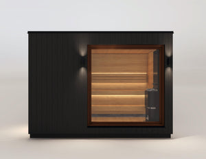 Saunum AirCube Double Outdoor Sauna