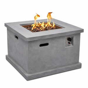 Xaralyn Table 90 outdoor fireplace