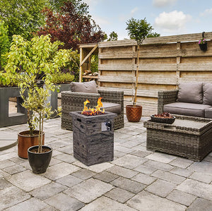 Xaralyn Column 50 outdoor fireplace