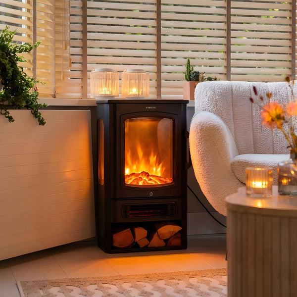Electric Fireplace Xaralyn Stefanos Freestanding