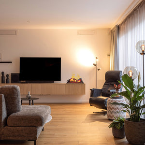 Electric Fireplace Xaralyn Jörne Long Water Vapor TV Cabinet