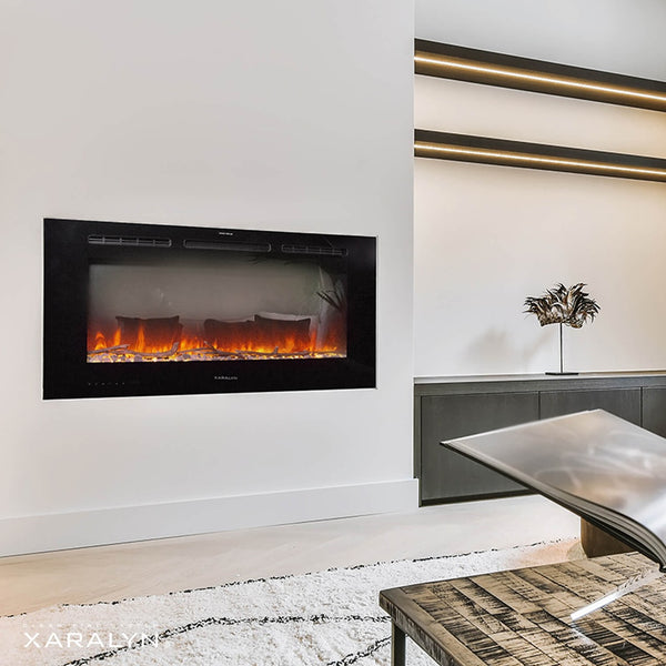 Electric Fireplace Xaralyn Trivero 90 cinewall