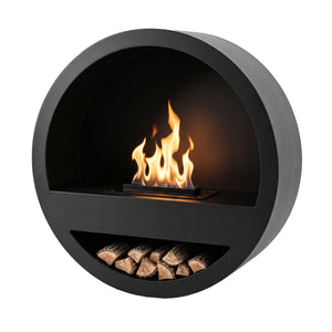 Xaralyn Orbit bioethanol wall fireplace