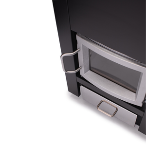 Narvi 30 Wood Burning Sauna Heater on a white background 