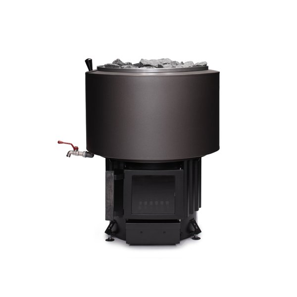 Narvi Luosto WT Wood Burning Sauna Heater on a white background