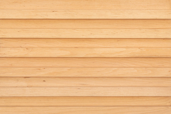 Close-up of wooden planks with a natural finish
