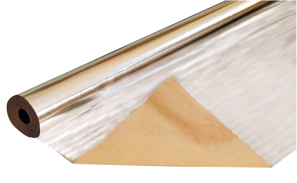 Sauna steam insulation, Aluminum paper
