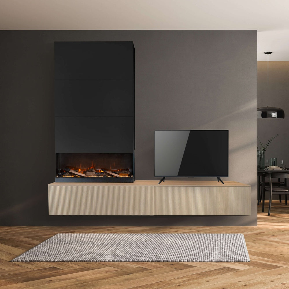Electric Fireplace Xaralyn Ardo TV stand