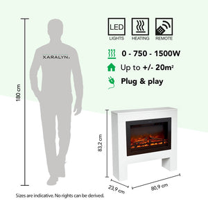 Electric Fireplace Xaralyn Bolea