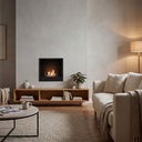 Xaralyn Built-in M-Wide bioethanol built-in fireplace