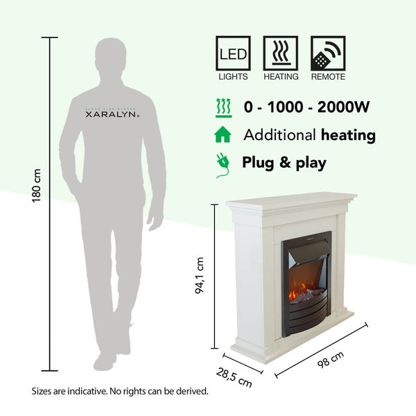 Electric Fireplace Xaralyn Calgary