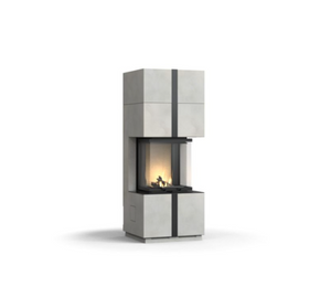 Semi-heating circulating air fireplace Camina S16