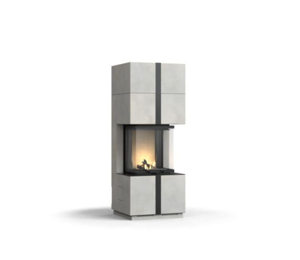 Semi-heating circulating air fireplace Camina S16