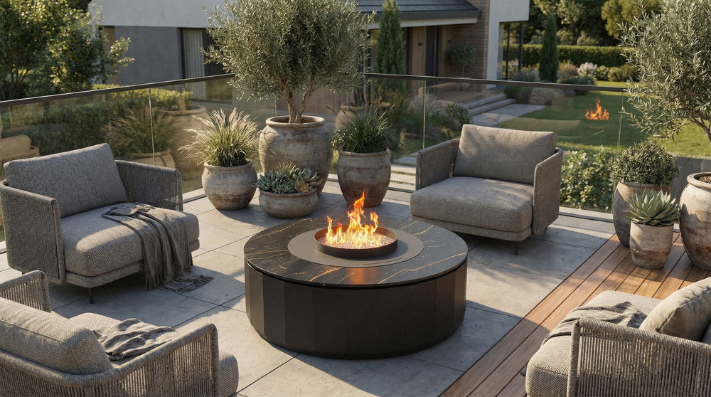 Planika Comet Table – Outdoor Bioethanol Fire Table