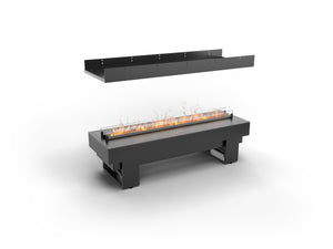 Electric Fireplace Planika Cool Flame 1000, tunnel