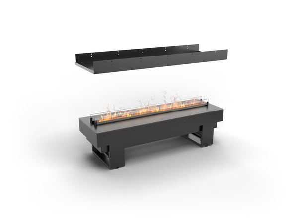 Electric Fireplace Planika Cool Flame 1000, tunnel