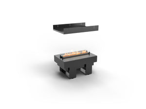 Electric fireplace Planika Cool Flame 500, tunnel