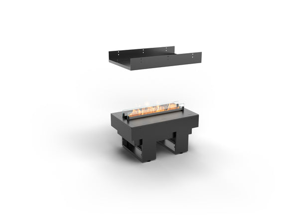 Electric fireplace Planika Cool Flame 500, tunnel
