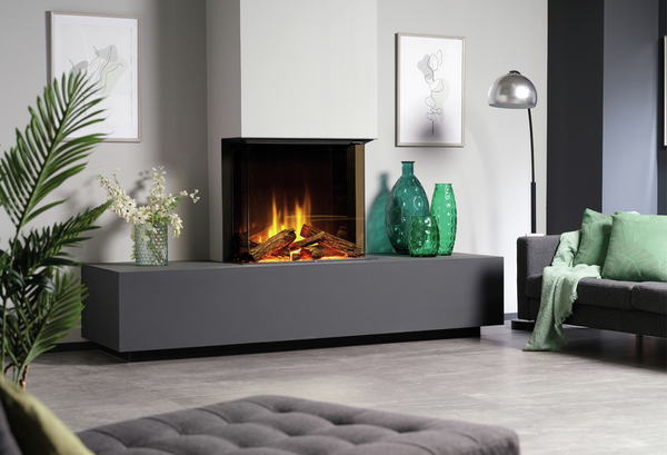 Dimplex Aspire 30 fireplace in modern contemporary style living room