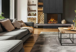 Dimplex Aspire 30 in modern Scandinavian style living room