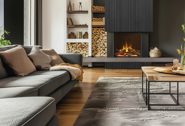 Dimplex Aspire 30 in modern Scandinavian style living room