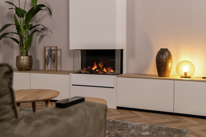Dimplex 3-Step Optimyst in living room setting