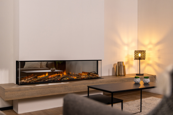 Dimplex Vivente Plus 150 in modern Scandinavian minimalist style living room